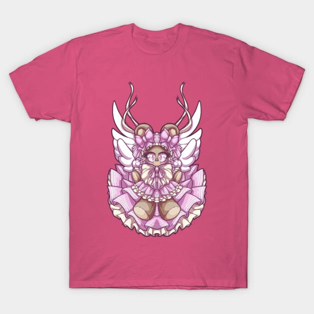 Angelic Teddy Plush T-Shirt by pbarbalios